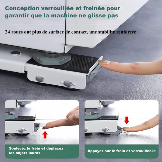 Support Réglable avec Roulettes
